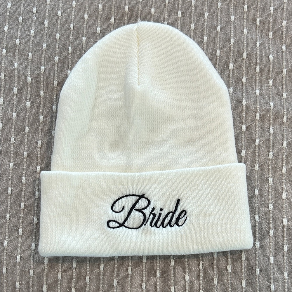 White Bride Beanie